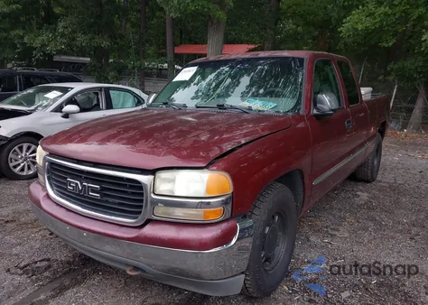 2000 GMC Sierra 1500 Sle z USA, uszkodzony, nr VIN 2GTEC19V6Y1400842